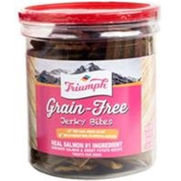 Triumph Triumph 486146 20 oz Grain Free Jerky Bites; Salmon & Sweet Potato 486146